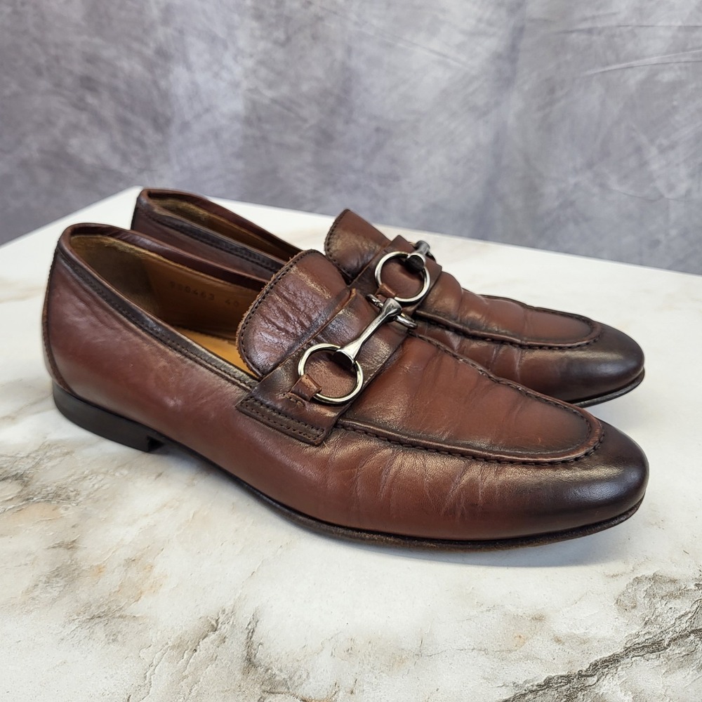 Antonio Maurizi Horsebit Loafers Men's Size 40/7 Brown